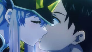 Chained Soldier deep passionate kissing anime