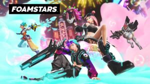 4v4 party shooter FOAMSTARS launches in February, day one PlayStation Plus