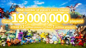 Palworld tops 19 million players on PC and Xbox